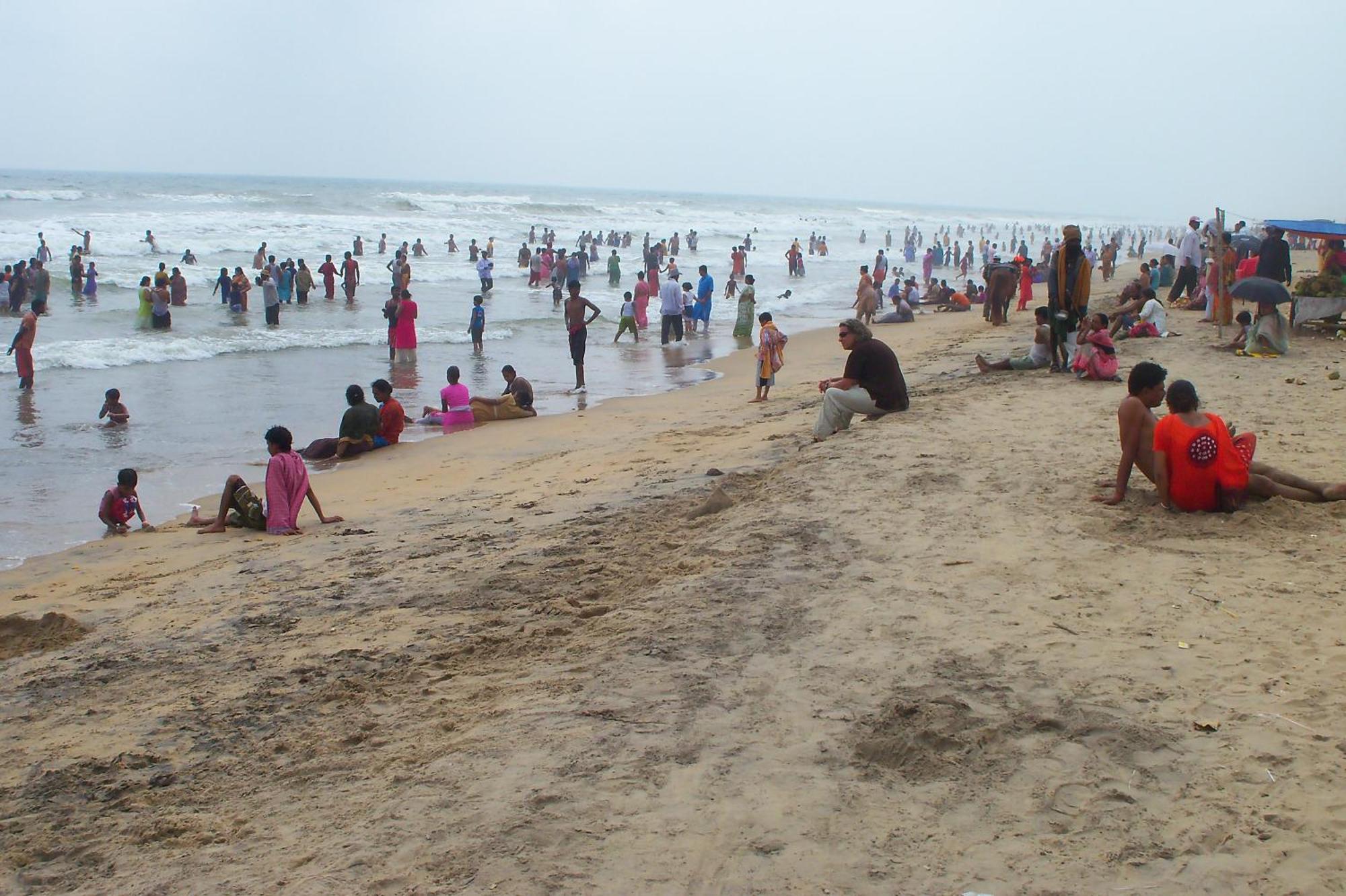 Sara Beach House Puri Exterior photo
